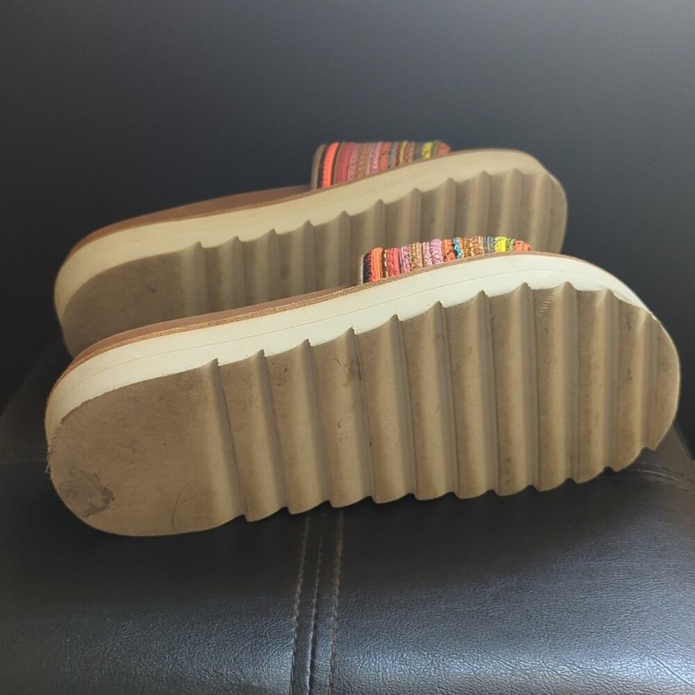 J Slides Multicolor Bohemian Style Comfy Footbed … - image 5